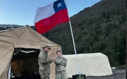 Ejército de Chile y U.S. Army prueban interoperabilidad en exigente ejercicio de comunicaciones en la montaña
