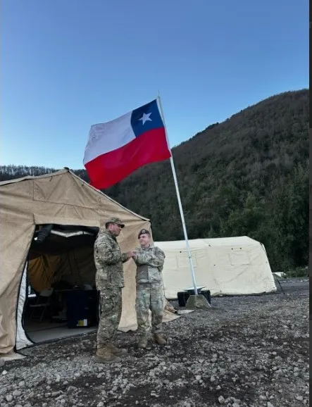 Ejército de Chile y U.S. Army prueban interoperabilidad en exigente ejercicio de comunicaciones en la montaña