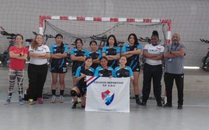 Estudiantes del SLEP Iquique obtienen primer lugar de handball en las Olimpiadas Deportivas Zona Norte