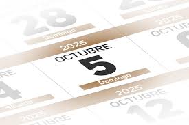 Fechas conmemorativas en octubre de 2025 en el mundo