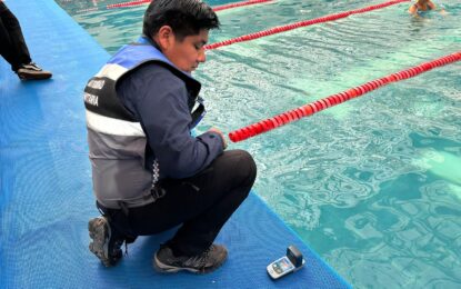 Fiscalizaciones piscinas en Tarapacá en Campaña de Verano 2025-2026