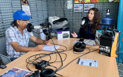 Energía entrega beneficios y orientación preventiva durante matinal de Radio Tamarugo