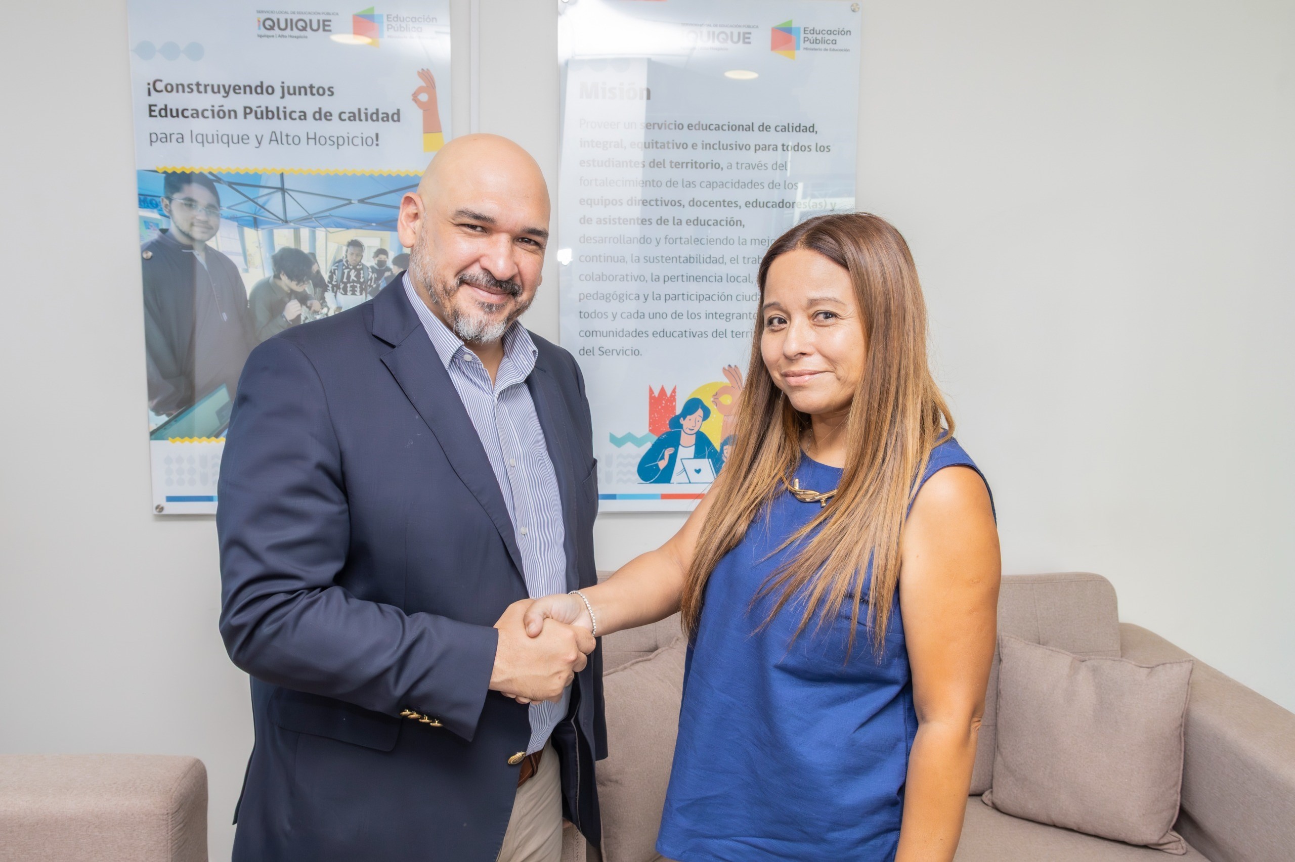 SLEP Iquique nombra a sus primeros directores de Alta Dirección Pública en cuatro colegios