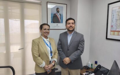 Nueva directora regional del INE Tarapacá se reúne con Seremi de Economía