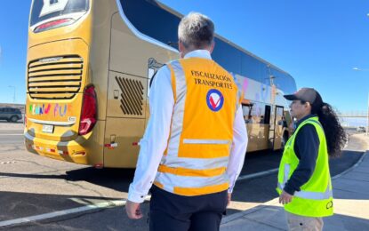 TRANSPORTES REALIZÓ MÁS DE 1.200 CONTROLES PREVENTIVOS DURANTE LA FIESTA DE LA TIRANA 2026
