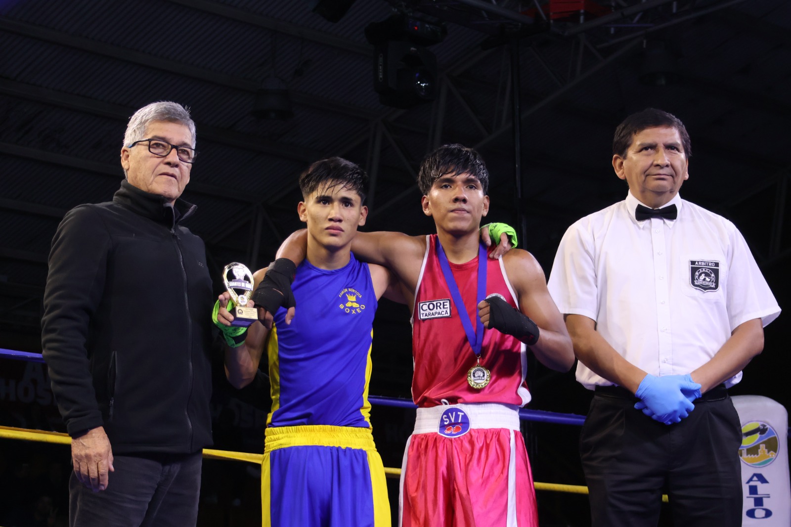 FINALIZA CAMPEONATO DE BOXEO AMATEUR OLIMPICO GUANTES DE ORO
