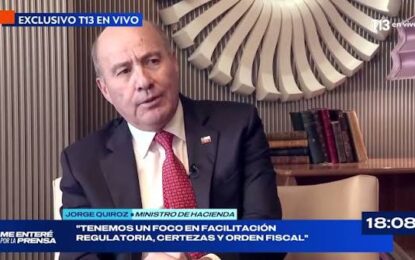 Ministro de Hacienda Jorge Quiroz destaca rol del mercado de capitales como motor de crecimiento en Chile Day Madrid 2026
