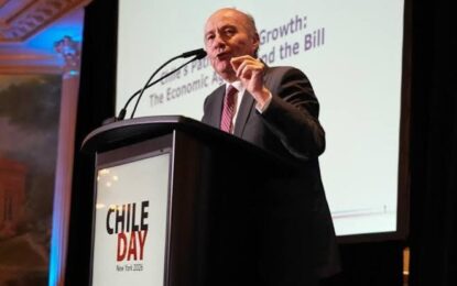 Ministro de Hacienda destaca en Chile Day el compromiso del Gobierno con el crecimiento y la prosperidad del país