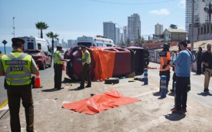 Impactante simulación de accidente de tránsito busca frenar la mortalidad en rutas de Tarapacá