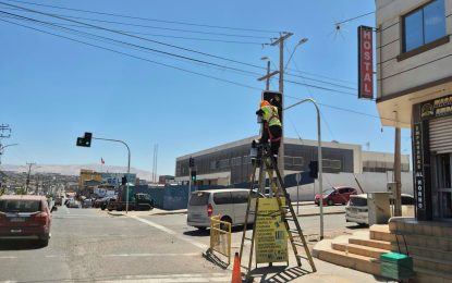 Alto Hospicio tendrá nuevos semáforos en cuatro cruces de alta congestión vehicular