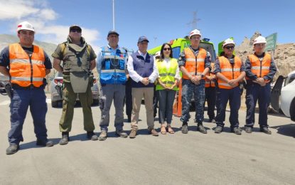 SENDA Tarapacá y Armada de Chile inician controles Tolerancia Cero en el puerto de Patache
