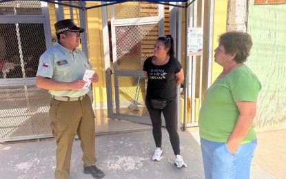 Carabineros realiza campaña preventiva contra el robo de vehículos en Alto Hospicio