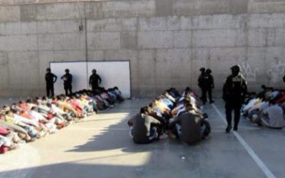 Masivo operativo de registro y allanamiento en cárcel de Alto Hospicio incauta armas, droga y celulares