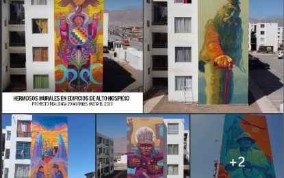 ALTO HOSPICIO SE LLENA DE COLOR CON PROYECTO DE MURALES INSPIRADOS EN LA CULTURA Y LA HISTORIA LOCAL