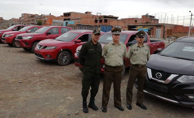 VEHÍCULOS ROBADOS EN CHILE NO SE NACIONALIZARÁN