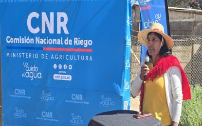 CNR inaugura obra de riego tecnificado que fortalece la producción agrícola en Pozo Almonte