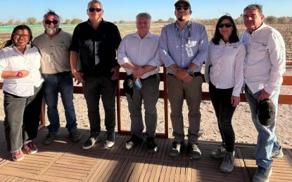 Director ejecutivo de FIA visita proyectos de innovación agrícola en la Región de Tarapacá