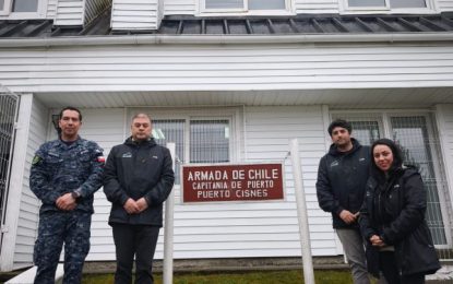 Armada y Emporcha afinan coordinaciones para recibir próxima recalada del crucero de expedición Silver Sea