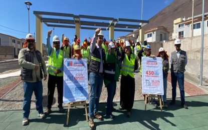 Plan de Emergencia Laboral: Minvu proyecta llegar a 5.076 empleos creados el último cuatrimestre de 2026 en Tarapacá