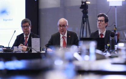 Ministro Jorge Quiroz: “Nuestro compromiso es perseverar en esta hoja de ruta: recuperar la inversión, recuperar el empleo, mantener el orden fiscal”