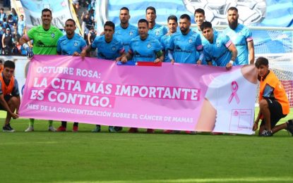Club Deportes Iquique se suma a campaña Octubre Rosa impulsada por la SEREMI de Salud de Tarapacá