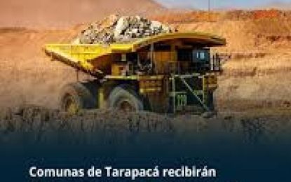 ROYALTY MINERO: SIETE COMUNAS DE TARAPACÁ RECIBIERON $5.487 MILLONES PARA IMPULSAR INICIATIVAS LOCALES