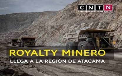 Siete comunas de Tarapacá reciben 5.487 millones de pesos por concepto de royalty minero